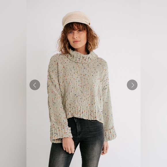 Pol Chunky Knit Confetti Sweater - Picture 10 of 10